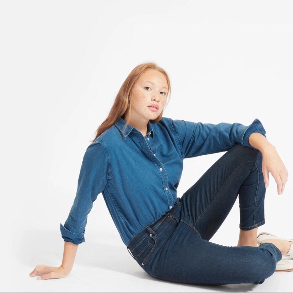 Everlane Mid Rise Skinny